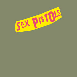 Свитшот хлопковый мужской Sex Pistols, цвет: авокадо — фото 2