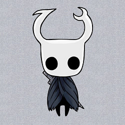 Свитшот хлопковый мужской Рыцарь Hollow Knight, цвет: меланж — фото 2