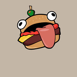 Свитшот хлопковый мужской Fortnite Burger, цвет: миндальный — фото 2