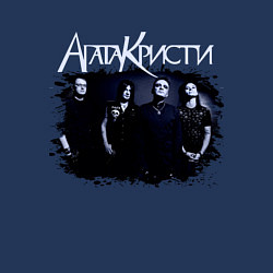 Свитшот хлопковый мужской Агата Кристи, цвет: тёмно-синий — фото 2