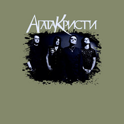 Свитшот хлопковый мужской Агата Кристи, цвет: авокадо — фото 2