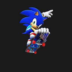Свитшот хлопковый мужской SONIC, цвет: черный — фото 2