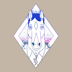 Свитшот хлопковый мужской BoJack Horseman, цвет: миндальный — фото 2