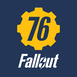 Свитшот хлопковый мужской FALLOUT76, цвет: тёмно-синий — фото 2