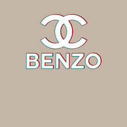 Свитшот хлопковый мужской BBT BENZO GANG, цвет: миндальный — фото 2