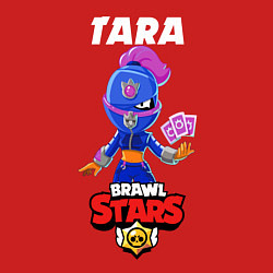 Свитшот хлопковый мужской BRAWL STARS TARA, цвет: красный — фото 2