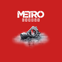 Свитшот хлопковый мужской METRO EXODUS, цвет: красный — фото 2