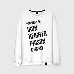 Мужской свитшот Iron Heights Prison