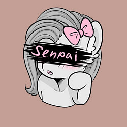 Свитшот хлопковый мужской Senpai, цвет: пыльно-розовый — фото 2