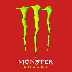Свитшот хлопковый мужской MONSTER ENERGY, цвет: красный — фото 2