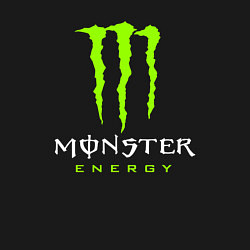 Свитшот хлопковый мужской MONSTER ENERGY, цвет: черный — фото 2