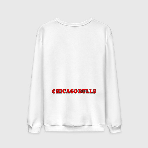 Мужской свитшот CHICAGO BULLS / Белый – фото 2