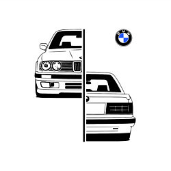 Свитшот хлопковый мужской BMW БМВ Z, цвет: белый — фото 2