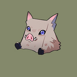 Свитшот хлопковый мужской Иноске Хашибира, цвет: авокадо — фото 2