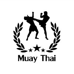 Свитшот хлопковый мужской Muay Thai: High Kick, цвет: белый — фото 2