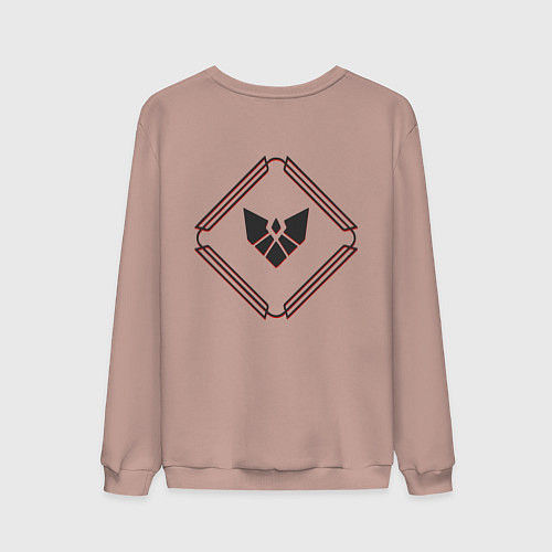 Мужской свитшот Rogue Company / Пыльно-розовый – фото 2