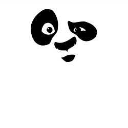 Свитшот хлопковый мужской Панда, цвет: белый — фото 2