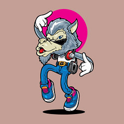 Свитшот хлопковый мужской Hipster, цвет: пыльно-розовый — фото 2