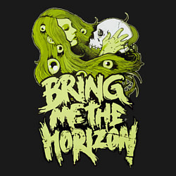 Свитшот хлопковый мужской Bring Me the Horizon, цвет: черный — фото 2