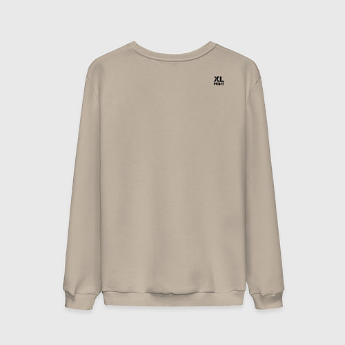 Мужской свитшот Эйнштейн / Миндальный – фото 2