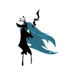 Свитшот хлопковый мужской Королева Крисалис, цвет: белый — фото 2