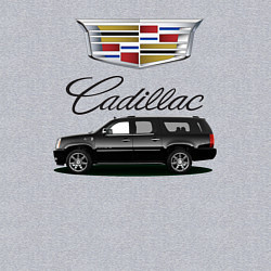 Свитшот хлопковый мужской Cadillac, цвет: меланж — фото 2