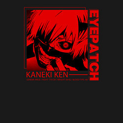 Свитшот хлопковый мужской Kaneki Ken Eyepatch, цвет: черный — фото 2