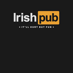 Свитшот хлопковый мужской Irish Pub, цвет: черный — фото 2
