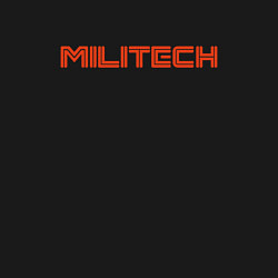 Свитшот хлопковый мужской Militech, цвет: черный — фото 2