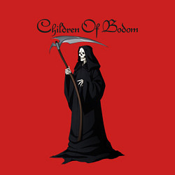 Свитшот хлопковый мужской Children of Bodom Z, цвет: красный — фото 2