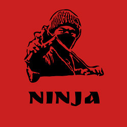 Свитшот хлопковый мужской Ninja, цвет: красный — фото 2