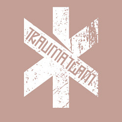 Свитшот хлопковый мужской TRAUMA TEAM Cyberpunk 2077, цвет: пыльно-розовый — фото 2