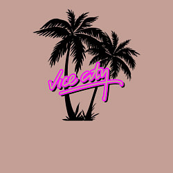 Свитшот хлопковый мужской GTA Vice City, цвет: пыльно-розовый — фото 2