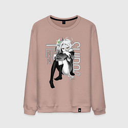 Свитшот хлопковый мужской No Game No Life, цвет: пыльно-розовый