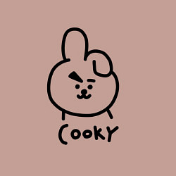 Свитшот хлопковый мужской COOKY BTS, цвет: пыльно-розовый — фото 2