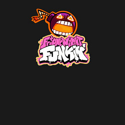 Свитшот хлопковый мужской Уитти Friday Night Funkin, цвет: черный — фото 2