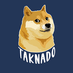 Свитшот хлопковый мужской ПЕС МЕМTAKNADO, цвет: тёмно-синий — фото 2