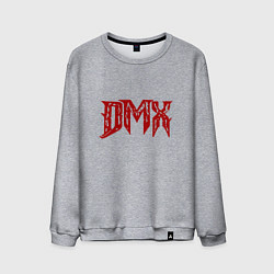 Свитшот хлопковый мужской DMX Logo, цвет: меланж