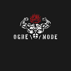 Свитшот хлопковый мужской Ogre Mode, цвет: черный — фото 2