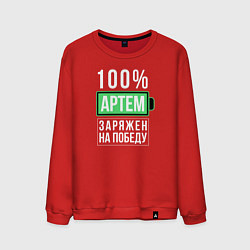 Мужской свитшот 100% Артем