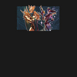 Свитшот хлопковый мужской Warframe, цвет: черный — фото 2