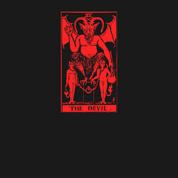 Свитшот хлопковый мужской The Devil, цвет: черный — фото 2