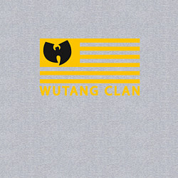 Свитшот хлопковый мужской Wu-Tang Flag, цвет: меланж — фото 2