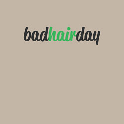 Свитшот хлопковый мужской BadHairDay, цвет: миндальный — фото 2