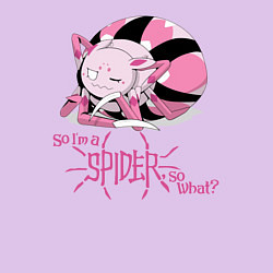 Свитшот хлопковый мужской So I’m a Spider, So What?, цвет: лаванда — фото 2