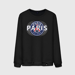 Свитшот хлопковый мужской PSG Core Wordmark Graphic New 202223, цвет: черный