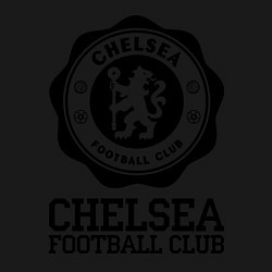 Свитшот хлопковый мужской Chelsea FC: Emblem, цвет: черный — фото 2