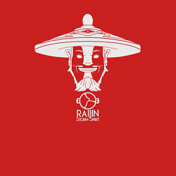 Свитшот хлопковый мужской Storm Spirit из Доты 2, цвет: красный — фото 2