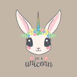 Свитшот хлопковый мужской Заяц, цвет: миндальный — фото 2