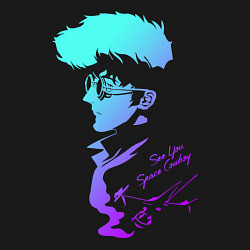 Свитшот хлопковый мужской See You Space Cowboy, цвет: черный — фото 2